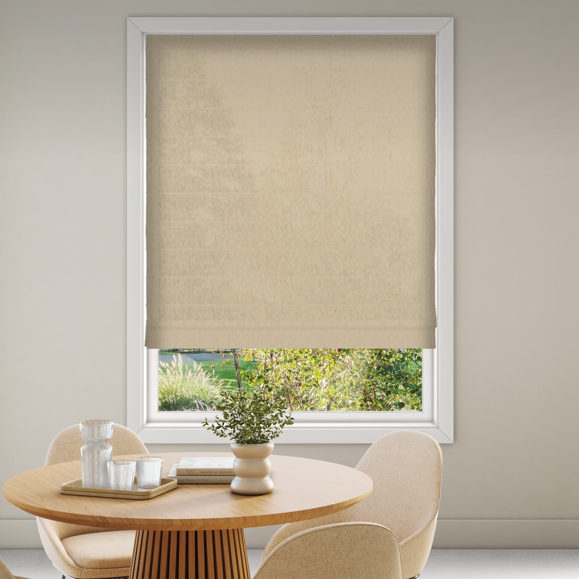 Wood Wood-97 Roman Blind