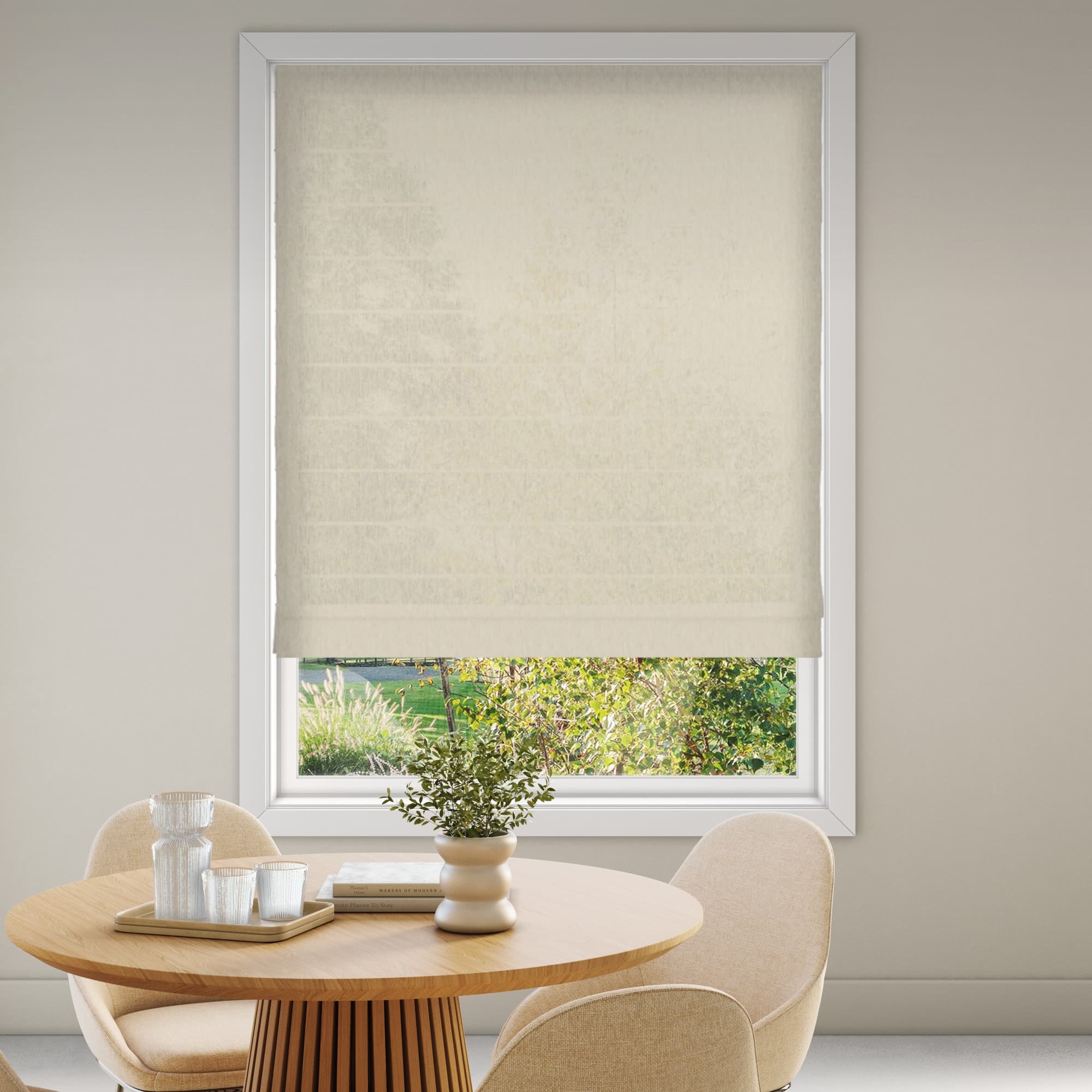 Wood Wood-09 Roman Blind