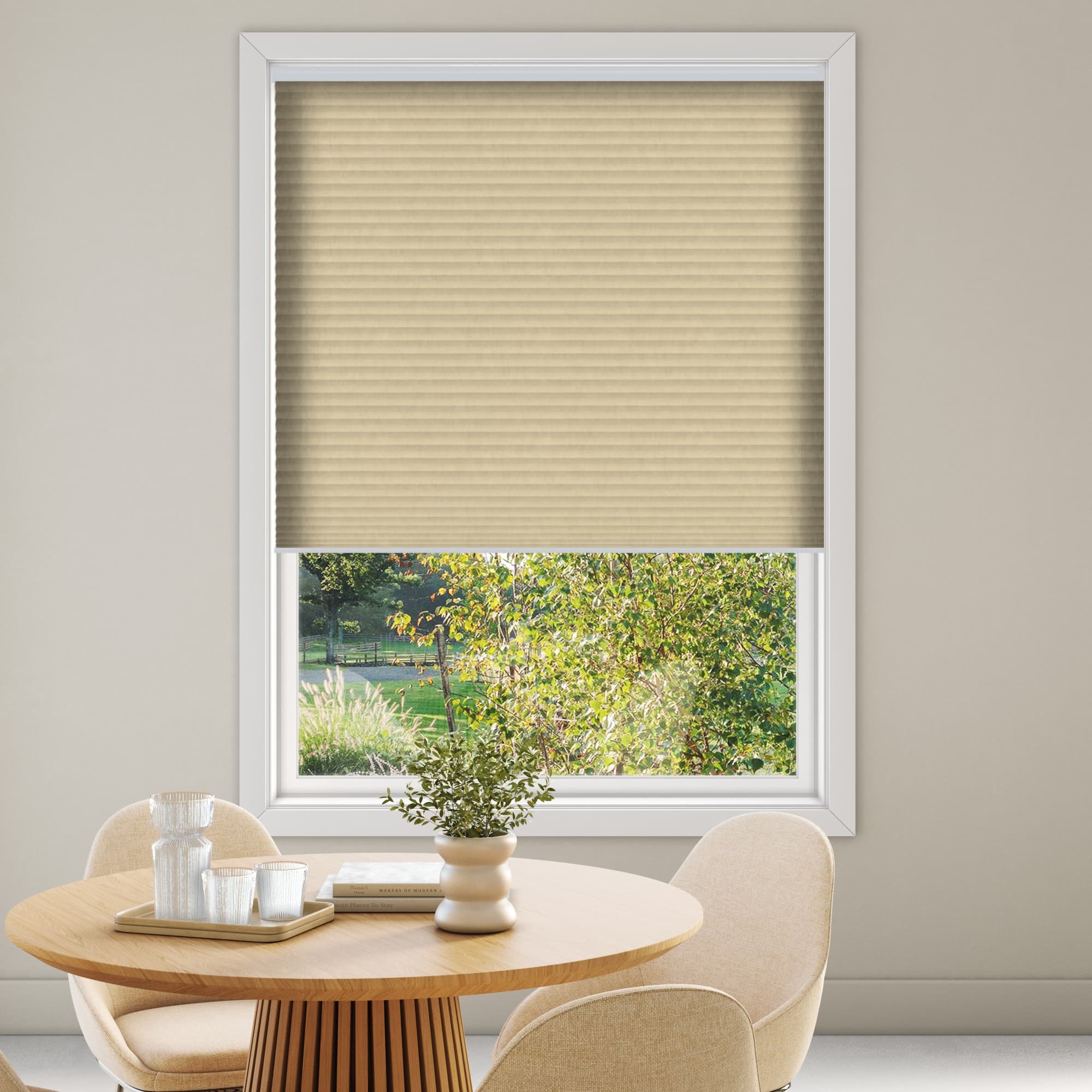 Opal Crush Topar® Plus Re-Life 1583 Pleated Blind