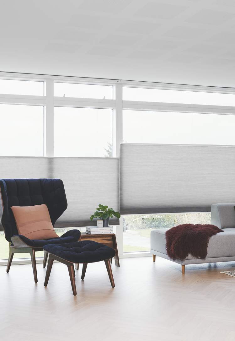 Lyddempende Duette® gardiner
