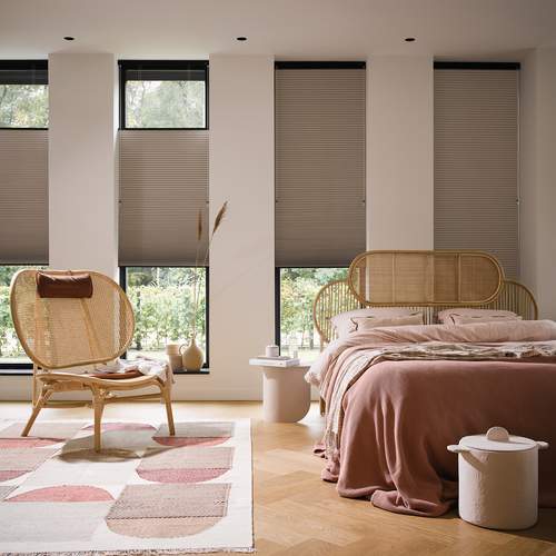 Duette® gardiner i soverom