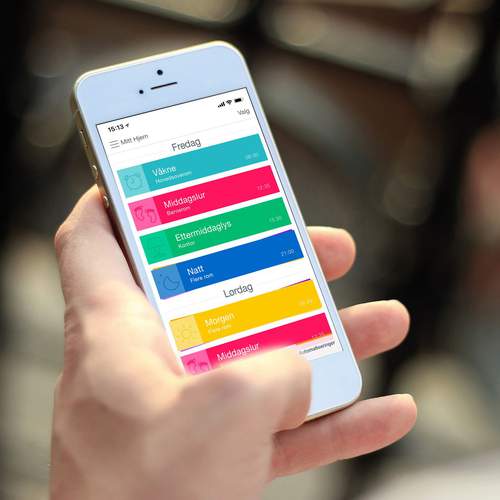 PowerView® app til elektriske gardiner