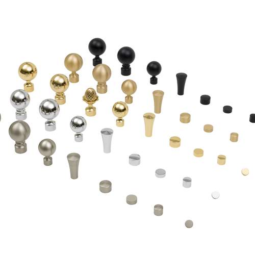 Gardinstenger med unike designs