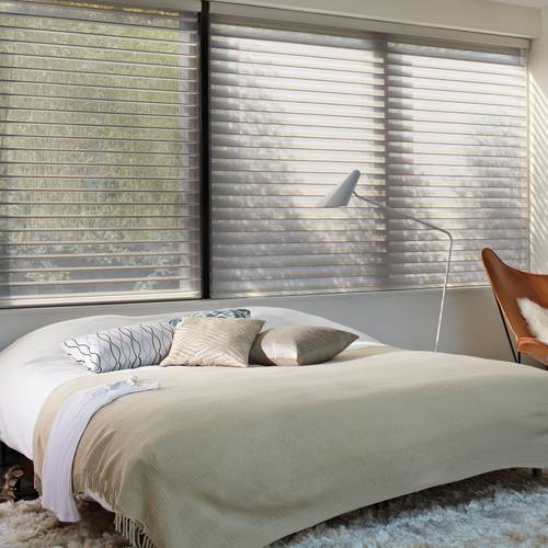 Silhouette gardin i soverom