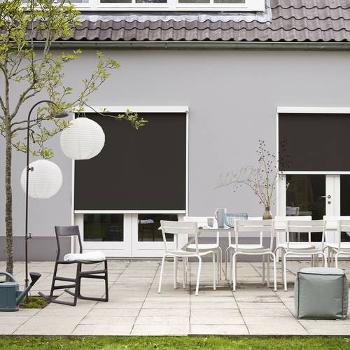 Utendørs rullegardin