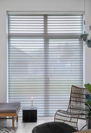 Gardiner i store vinduer: Se de beste gardinene - luxaflex.no